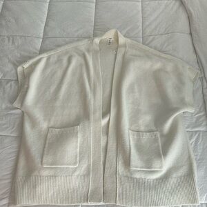 Aerie XS oversized short sleeve cardigan